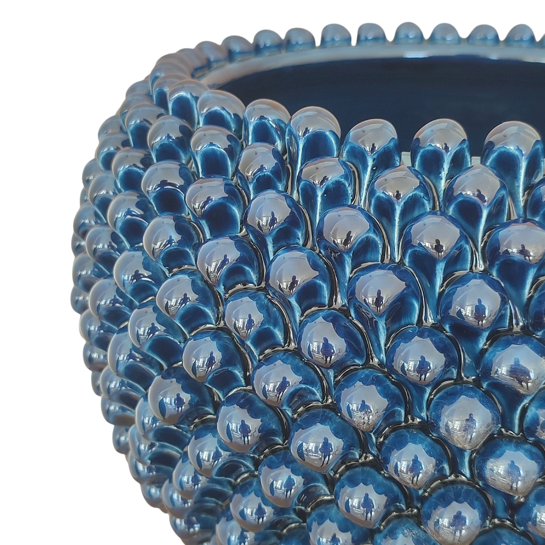 Porta Piante A Pigna In Ceramiche Di Caltagirone Dettagli Porta piante a Pigna in Ceramiche di Caltagirone dettagli