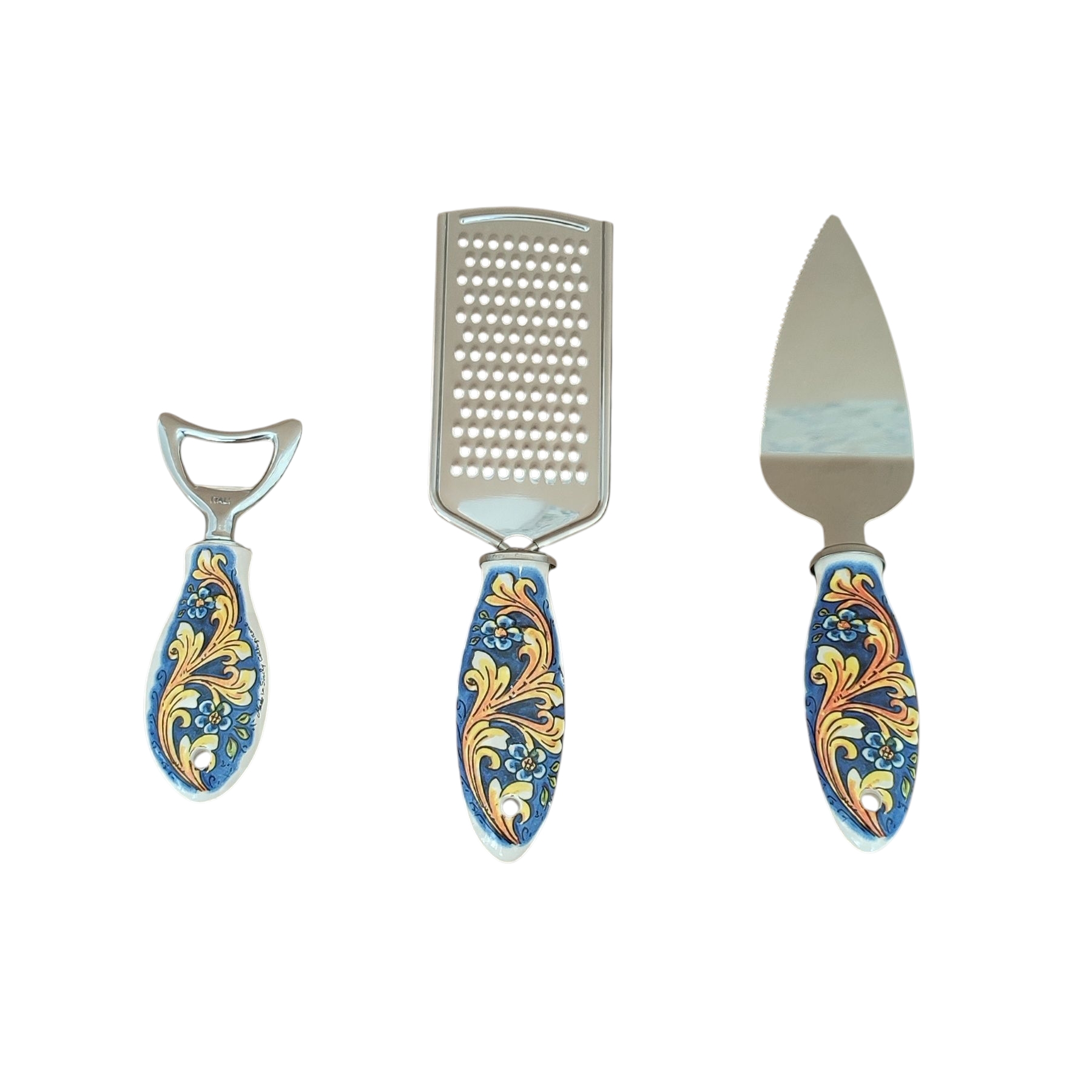 Accessori Cucina In Ceramica Di Caltagirone Set Accessori cucina in Ceramica di Caltagirone set