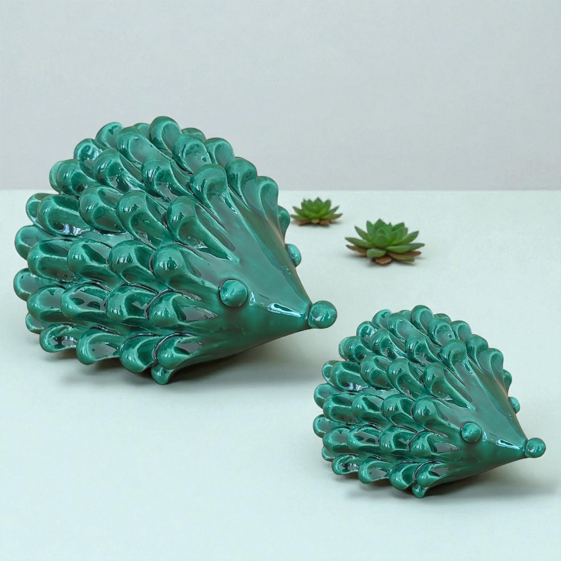 Riccio In Ceramica Di Caltagirone Piccolo Medio Riccio in ceramica di Caltagirone piccolo medio